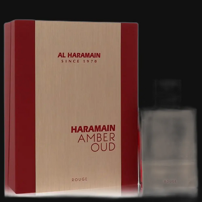 Amber Oud Rouge By Al Haramain Cologne for Men - Renee Lane Company