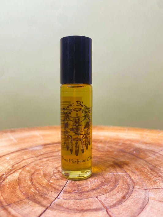 Amber Patchouly Roll-on Perfume Oil | 0.33 fl oz - Renee Lane Company