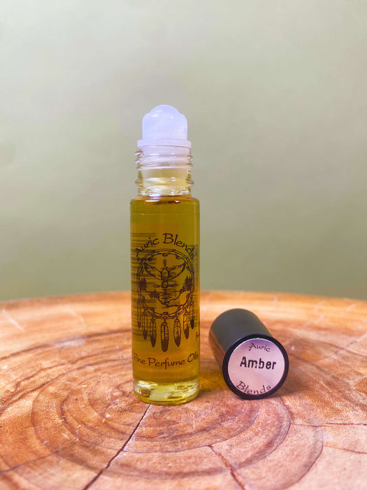 Amber Roll-on Perfume Oil | 0.33 fl oz - Renee Lane Company