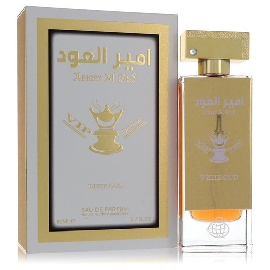 Ameer Al Oud Vip Original White Oud by Fragrance World Eau De Parfum Spray (Unisex) - Renee Lane Company