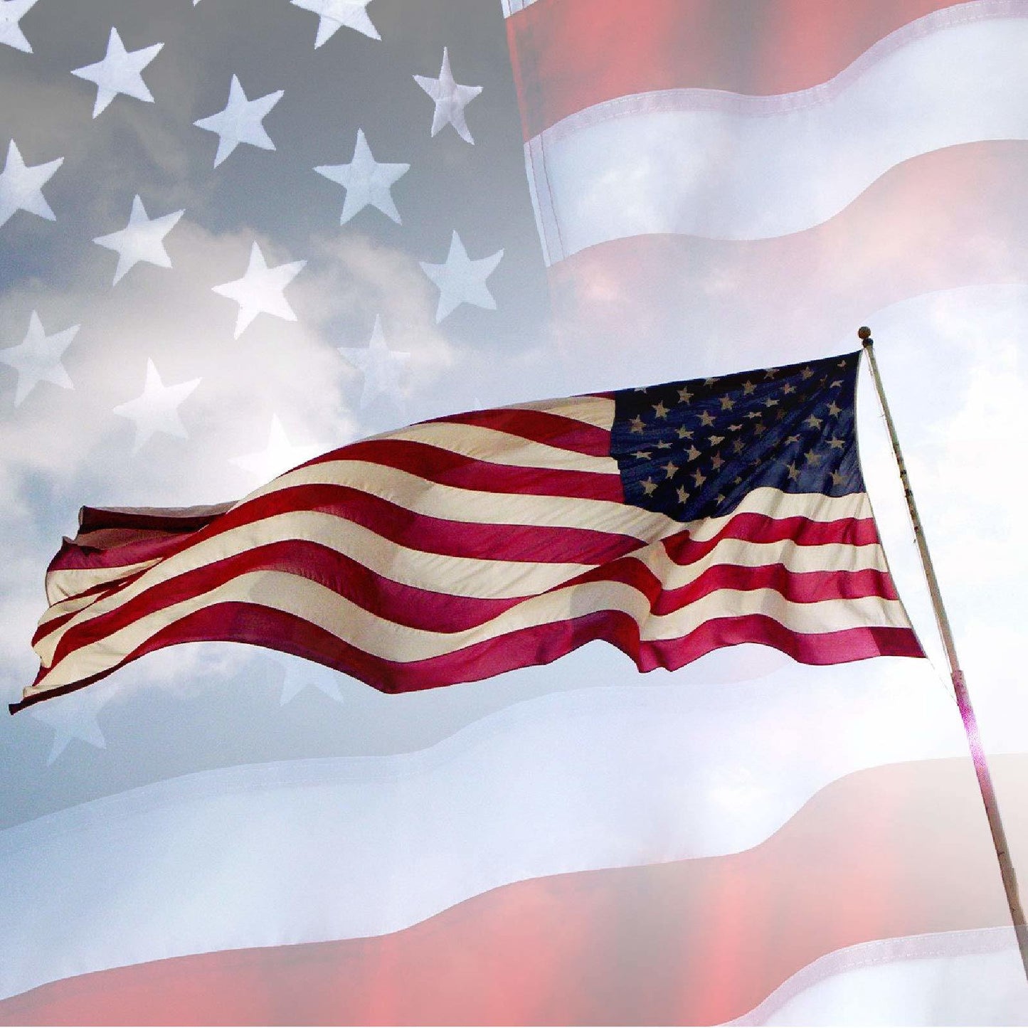 American Flag 10x15 ft 8x12 ft 6x10 ft 5x8 ft 4x6 ft 3x5 ft  2x3 ft Outdoor Heavy Duty Embroidered Stars USA Flag Sewn Stripes Fade Resistance Brass Grommets All Weather UV Active - Renee Lane Company