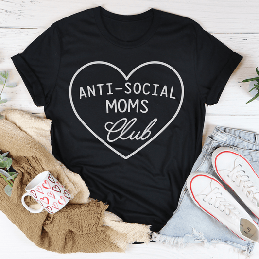 Anti-Social Moms Club T-Shirt - Renee Lane Company