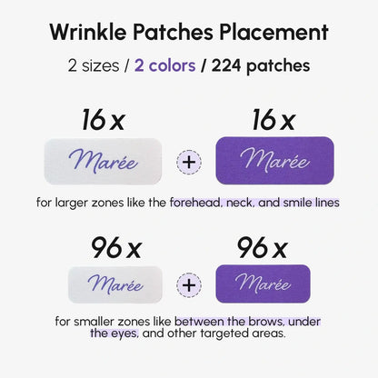 Anti-wrinkle Tape Patches - Renee Lane Company