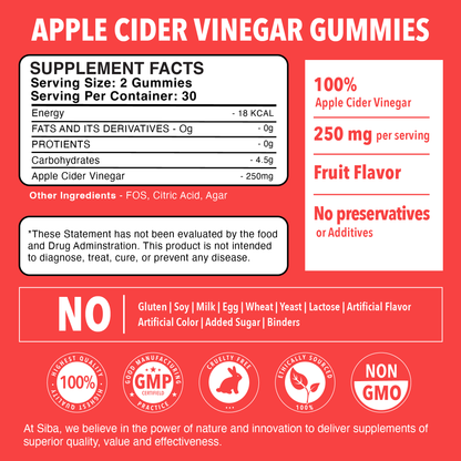 Apple Cider Vinegar Gummies - Renee Lane Company