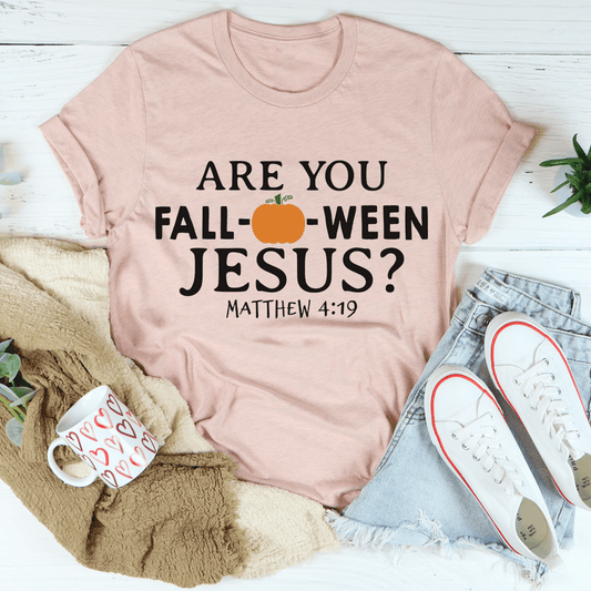 Are You Falloween Jesus T-Shirt - Renee Lane Company