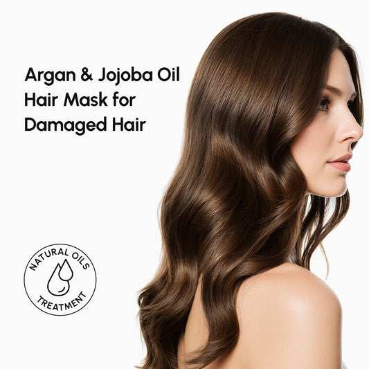 Argan Oil & Biotin Hair Repair Mask - Renee Lane Company