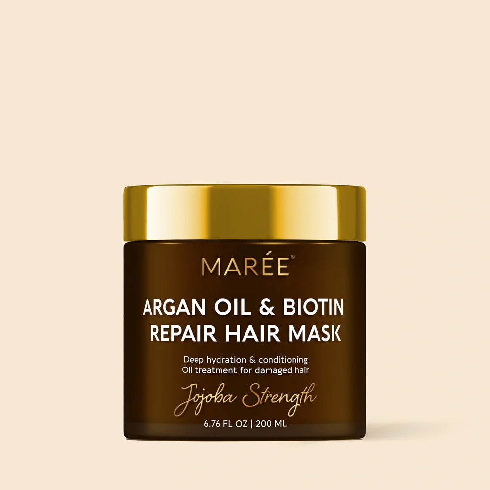 Argan Oil & Biotin Hair Repair Mask - Renee Lane Company