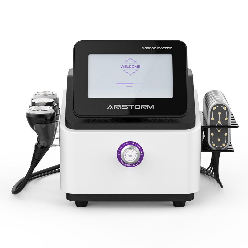 Aristorm 4-in-1 S-Shape Ultrasonic Cavitation & RF Lipo Laser System - Renee Lane Company