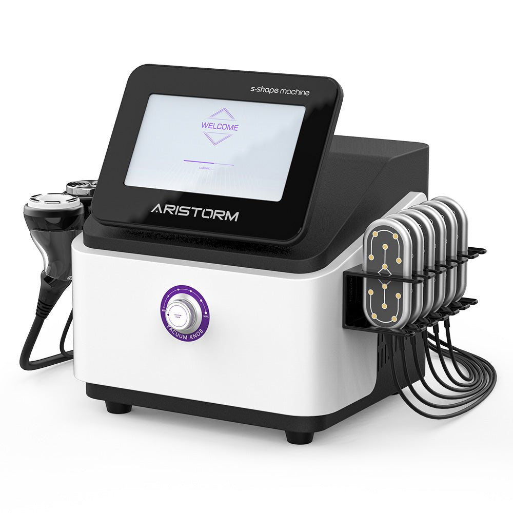 Aristorm 4-in-1 S-Shape Ultrasonic Cavitation & RF Lipo Laser System - Renee Lane Company