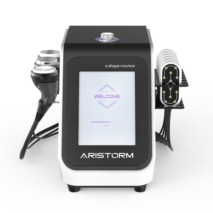 Aristorm S-Shape 4-in-1 Ultrasonic Cavitation & RF LED Lipo Laser System - Renee Lane Company