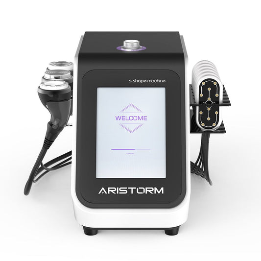 Aristorm S-Shape 4-in-1 Ultrasonic Cavitation & RF LED Lipo Laser System - Renee Lane Company