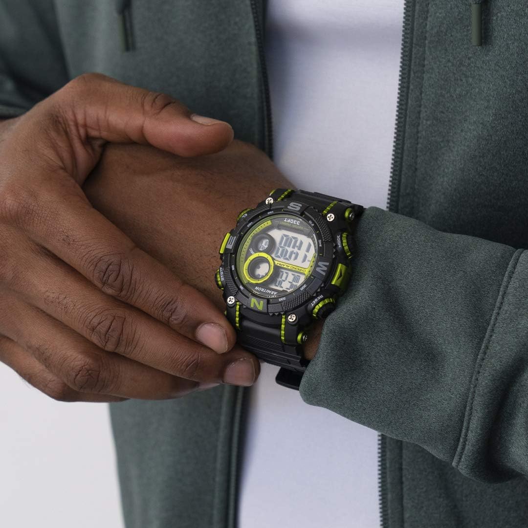 Armitron Sport Men's Digital Chronograph Resin Strap Watch, 40/8284 - Renee Lane Company