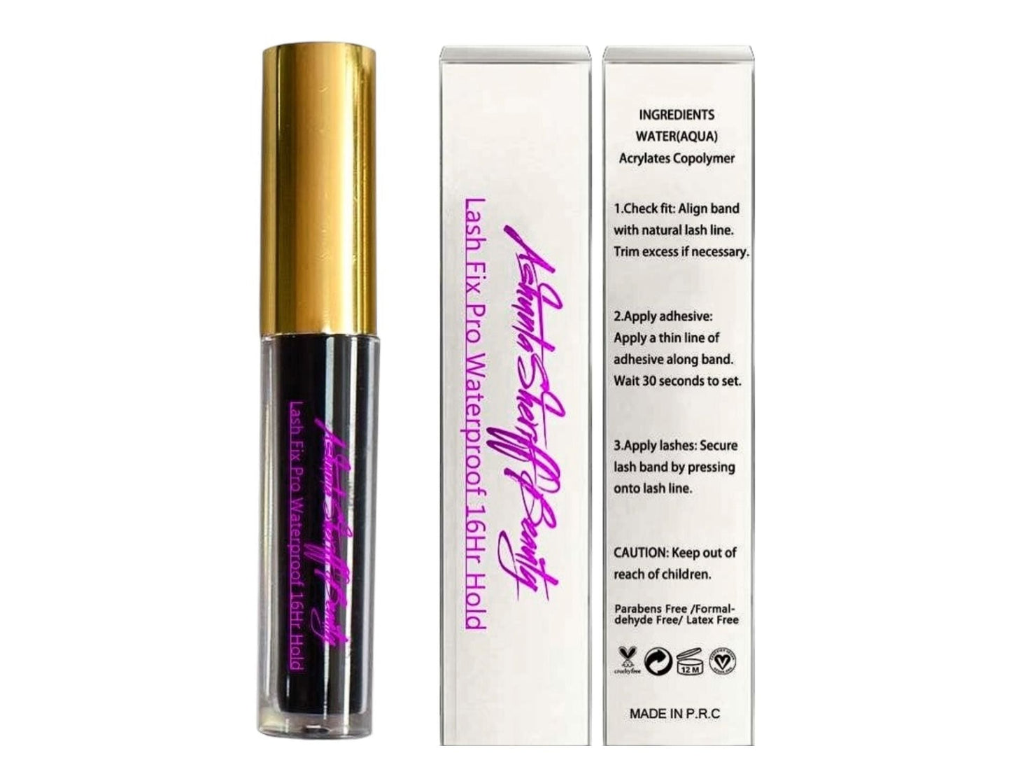 Ashunta Sheriff Beauty Lash Fix Pro 16 hour hold - Renee Lane Company