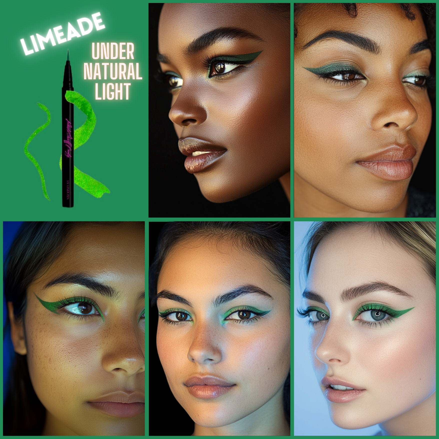 Ashunta Sheriff Beauty UV Glow Vegan Liner Pen - Renee Lane Company