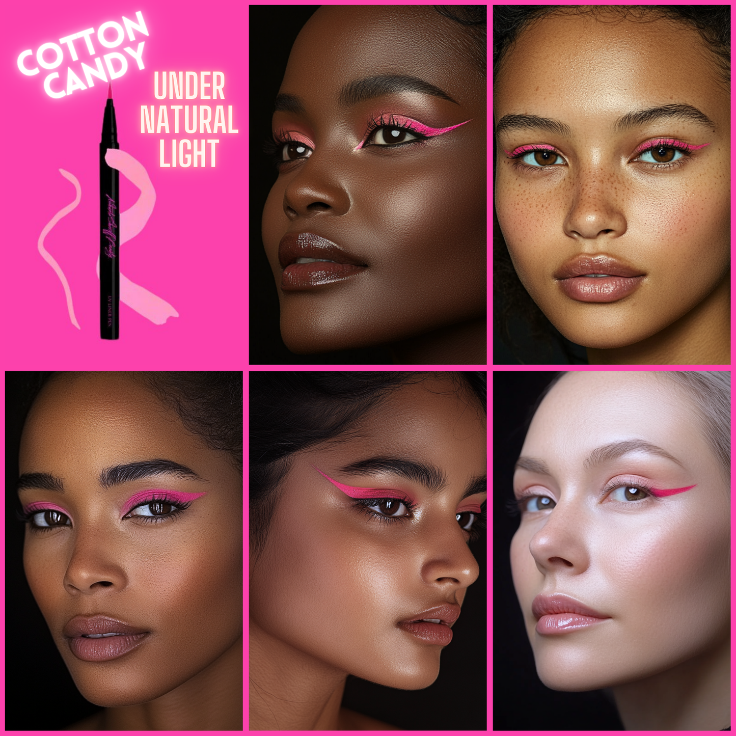 Ashunta Sheriff Beauty UV Glow Vegan Liner Pen - Renee Lane Company