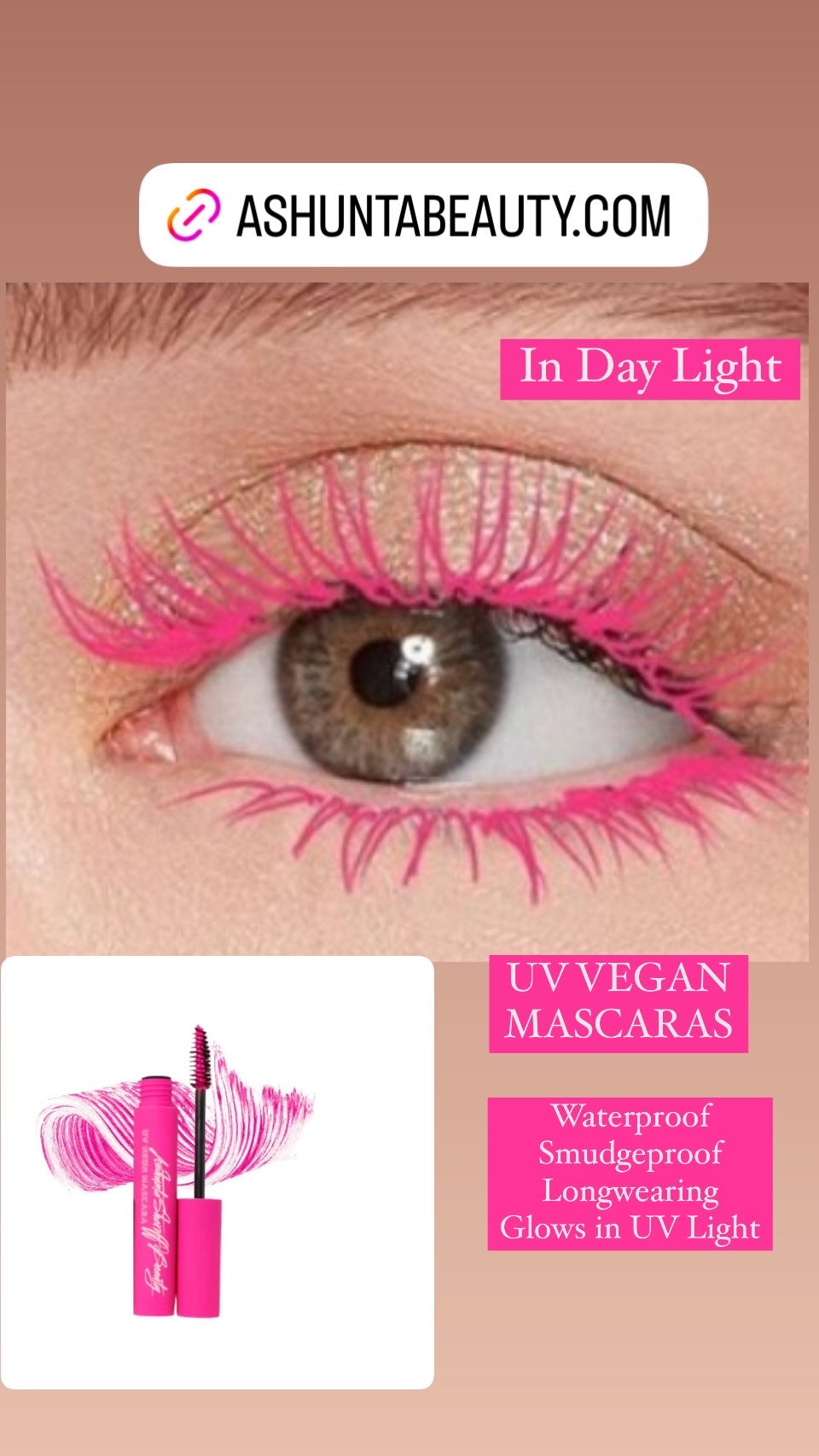 Ashunta Sheriff Beauty UV Vegan Mascara - Renee Lane Company