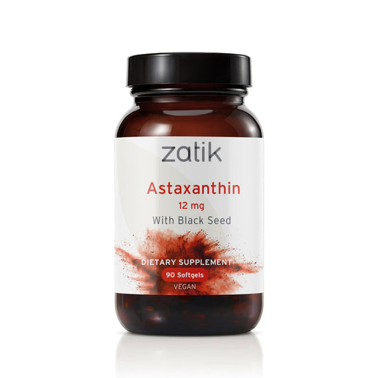 Astaxanthin 12mg with Black Seed - Renee Lane Company