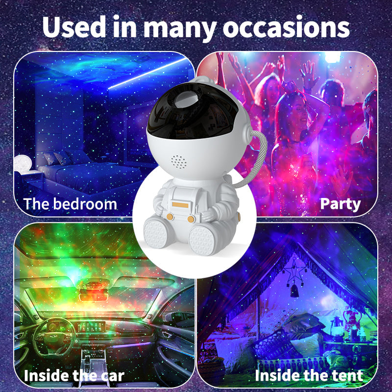 Astronaut Galaxy Projector, Star Projector Galaxy Light, Night Light for Kids, Nebula Ceiling LED Lamp, Room Decor, with  Remote, Gifts for Birthdays - Renee Lane Company