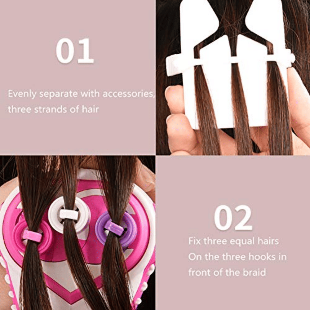 Automatic Hair Braider Electric Hair Curler Machine Hair Styling DIY Quick Twister Tool For Girls Kds - Renee Lane Company