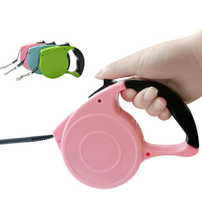 Automatic Retractable Pet Leash For Dogs & Cats; Outdoor Dog Leash - Renee Lane Company