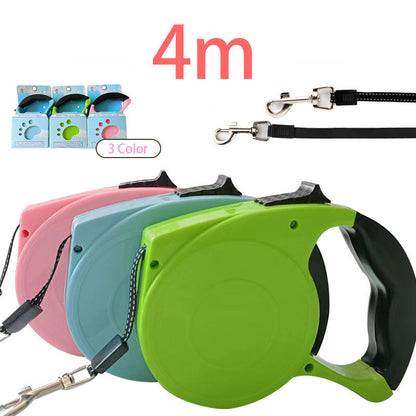 Automatic Retractable Pet Leash For Dogs & Cats; Outdoor Dog Leash - Renee Lane Company