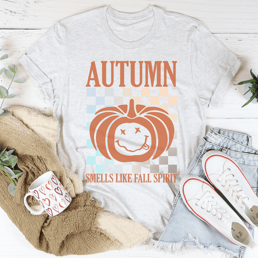 Autumn Smells Like Fall Spirit T-Shirt - Renee Lane Company