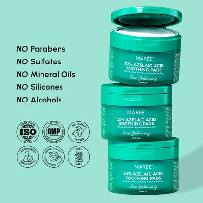 Azelaic Acid Soothing Pads - Renee Lane Company