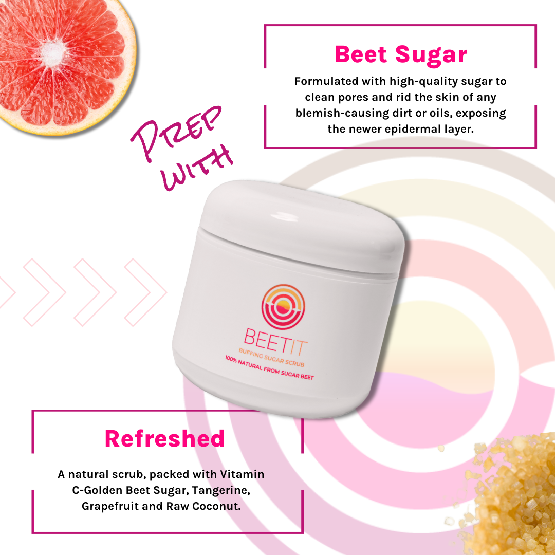 BEETIT Buffing Sugar Scrub - Renee Lane Company
