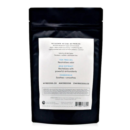 BODY 101: Deodorant Wipes (Pack of 15) - Renee Lane Company