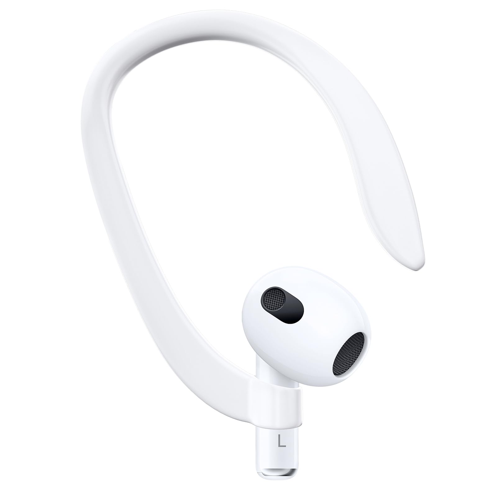 BPFC Single Left Replacement Earbud Only Compatible with AirPods 3rd Generation Model A2564 Left Ear Side Wireless Earbud with Detachable Ear Hooks L Side for AirPods 3rd Gen - Renee Lane Company