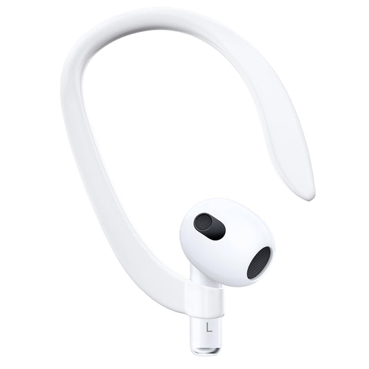BPFC Single Left Replacement Earbud Only Compatible with AirPods 3rd Generation Model A2564 Left Ear Side Wireless Earbud with Detachable Ear Hooks L Side for AirPods 3rd Gen - Renee Lane Company