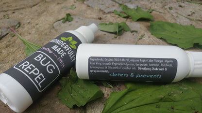BUG REPEL- Deep woods bug spray | tick repel | mosquito repellant | natural essential oils | organic | non-toxic | deet free bug spray - Renee Lane Company