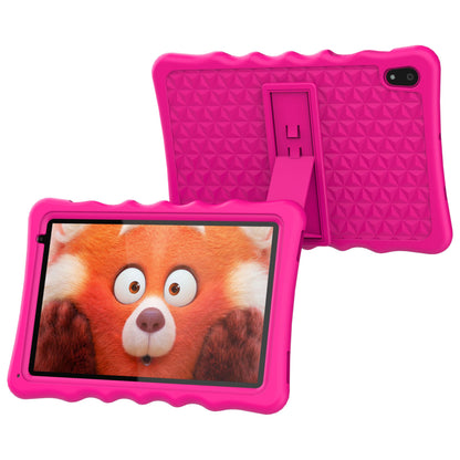 BYYBUO Kids Tablet 10.1 inch Android 13 Tablet for Kids 4GB RAM 32GB ROM 5000mAh Battery Toddler Tablets with Bluetooth WiFi Parental Control Dual Camera Shockproof Case (Pink) - Renee Lane Company