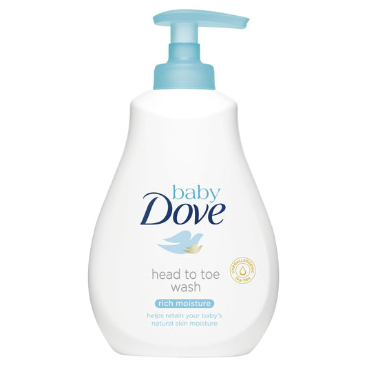 Baby Dove Rich Moisture Head to Toe Wash 6 x 200 ml - Renee Lane Company