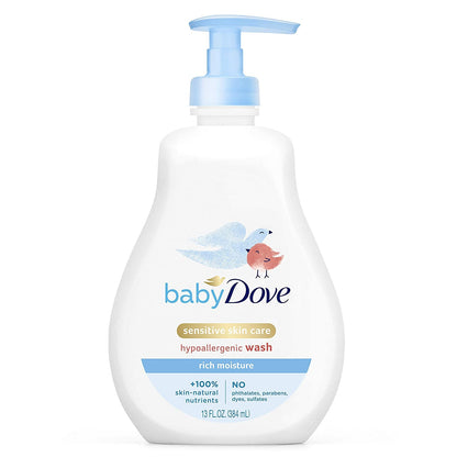 Baby Dove Tip to Toe Wash Rich Moisture - 13 oz Pack of 5 - Renee Lane Company