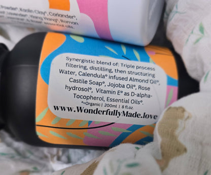 Baby Wash | Organic Foaming | Safe for Newborn Sensitive Skin | Herbal Healing - Renee Lane Company