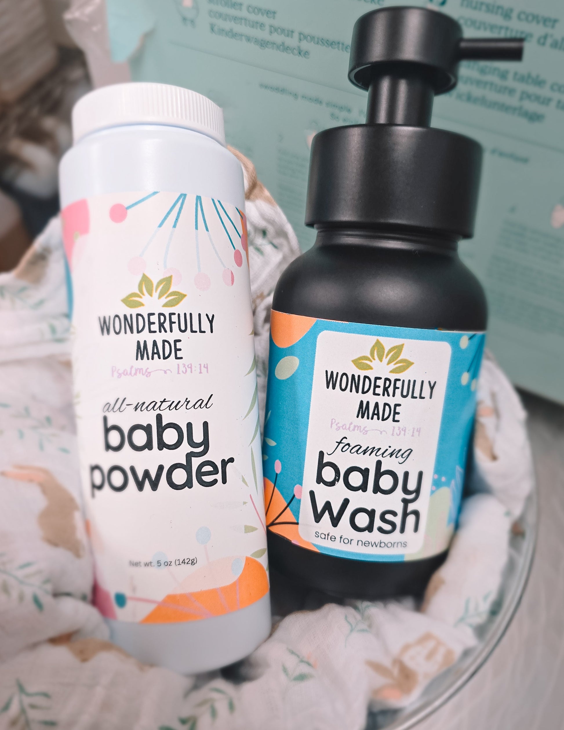 Baby Wash | Organic Foaming | Safe for Newborn Sensitive Skin | Herbal Healing - Renee Lane Company