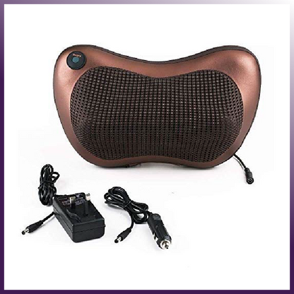 Back and Neck Massage Pillow w/Heat - Renee Lane Company