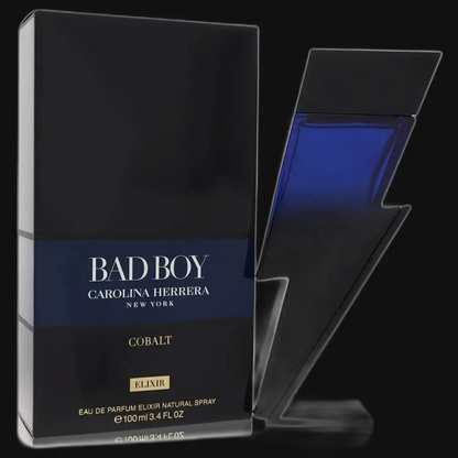 Bad Boy Cobalt Elixir By Carolina Herrera Cologne for Men - Renee Lane Company
