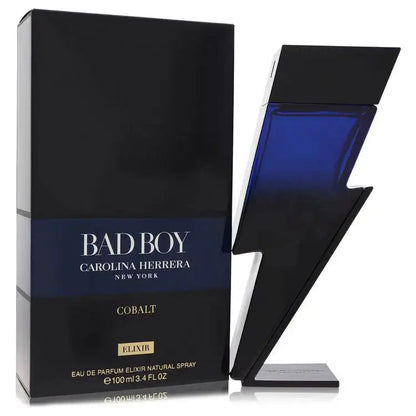 Bad Boy Cobalt Elixir By Carolina Herrera Cologne for Men - Renee Lane Company