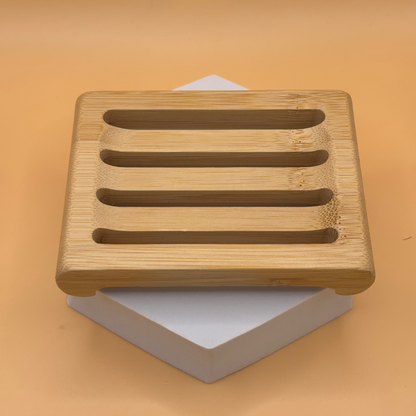 Bamboo Soap Dish - Renee Lane Company