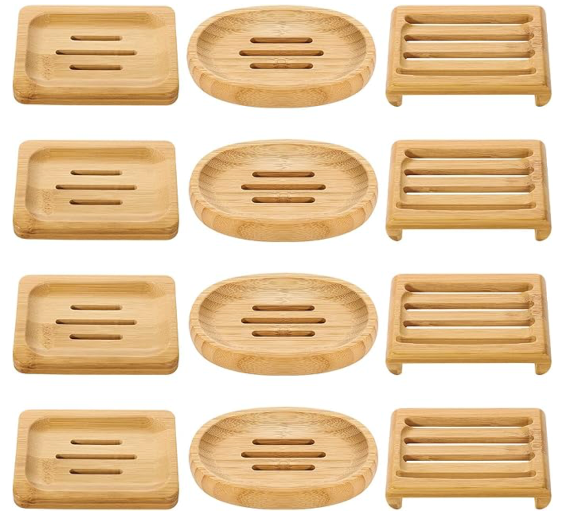 Bamboo Soap Dish - Renee Lane Company