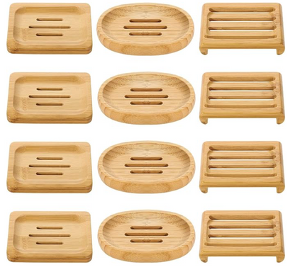 Bamboo Soap Dish - Renee Lane Company
