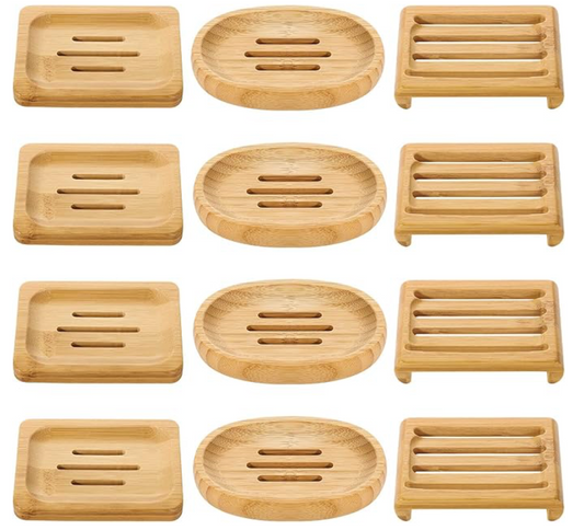 Bamboo Soap Dish - Renee Lane Company
