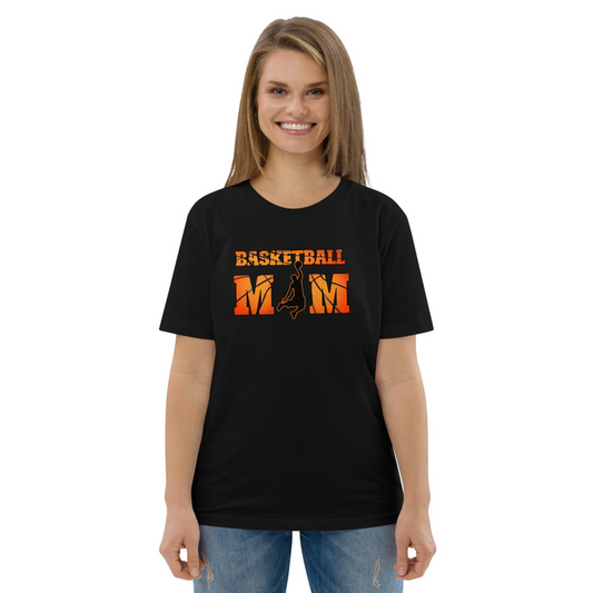 Basketball Mom Unisex Organic Cotton T-shirt - Renee Lane Company