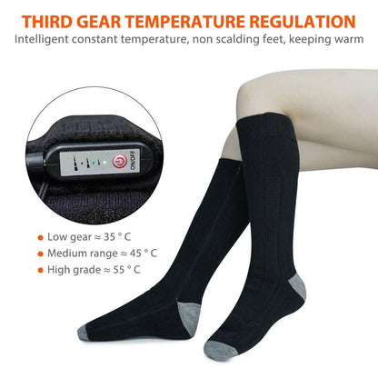Battery Heated Socks Rechargeable Thermal Warming Socks Winter Skiing - Renee Lane Company