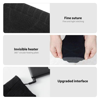 Battery Heated Socks Rechargeable Thermal Warming Socks Winter Skiing - Renee Lane Company