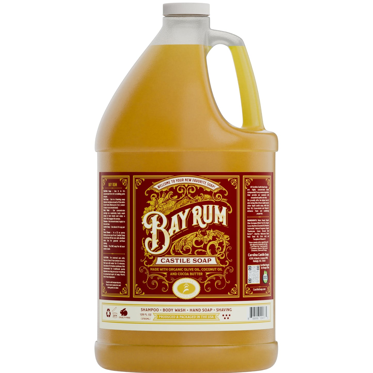 Bay Rum Castile Soap - Renee Lane Company
