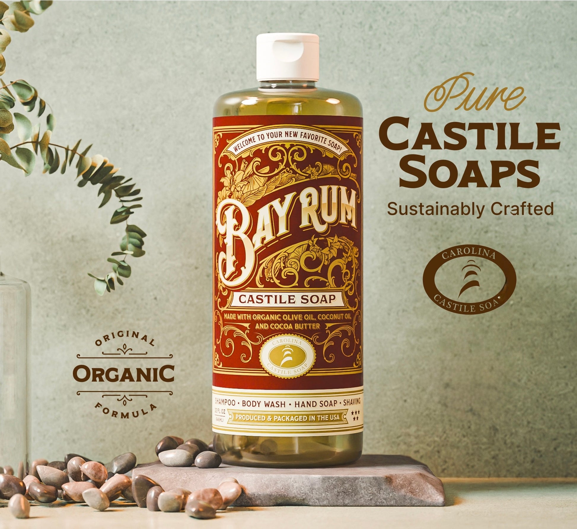 Bay Rum Castile Soap - Renee Lane Company