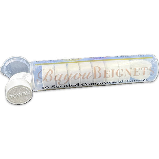 Bayou Beignets Compressed Towels - Renee Lane Company